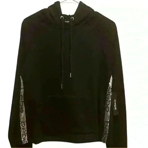 Bebe Sports Pullover Hoodie. Women’s Medium. New With Tags. - Picture 1 of 4